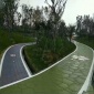 彩色混凝土路面施工工程費用 透水混凝土膠結劑